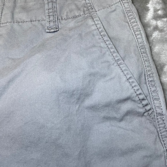 Old Navy Lived In Straight Chino Shorts Mens 32 Gray Chino Casual Outdoors - Picture 13 of 14